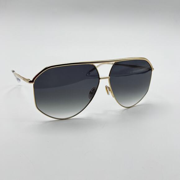 Isabel Marant Sunglasses IM0117 009O Gold Aviator Frame Gray Gradient Lens 64mm main image 2